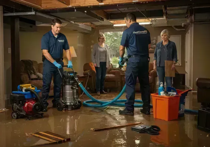 Basement Water Extraction and Removal Techniques process in Little Rock, MN